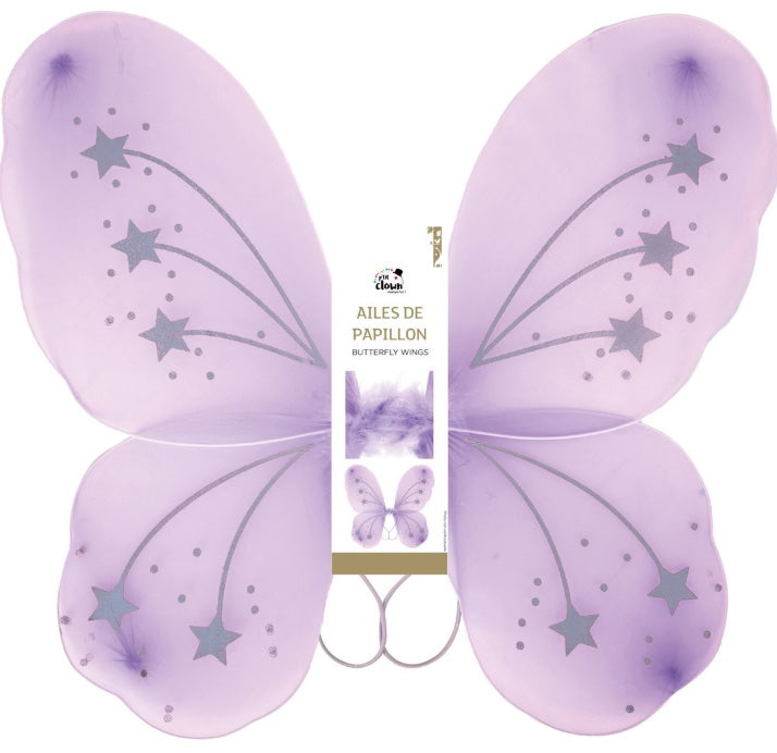 Halloween-Kostüm-Schmetterling-Flügel-Violett-Einheitsgrösse-32-x-48-cm
