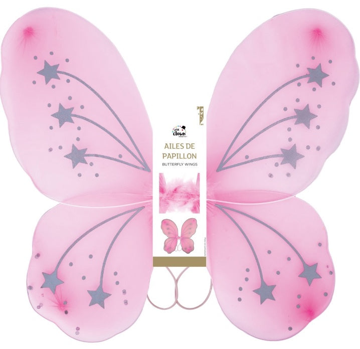 Halloween-Kostüm-Schmetterling-Flügel-Pink-Einheitsgrösse-32-x-48-cm