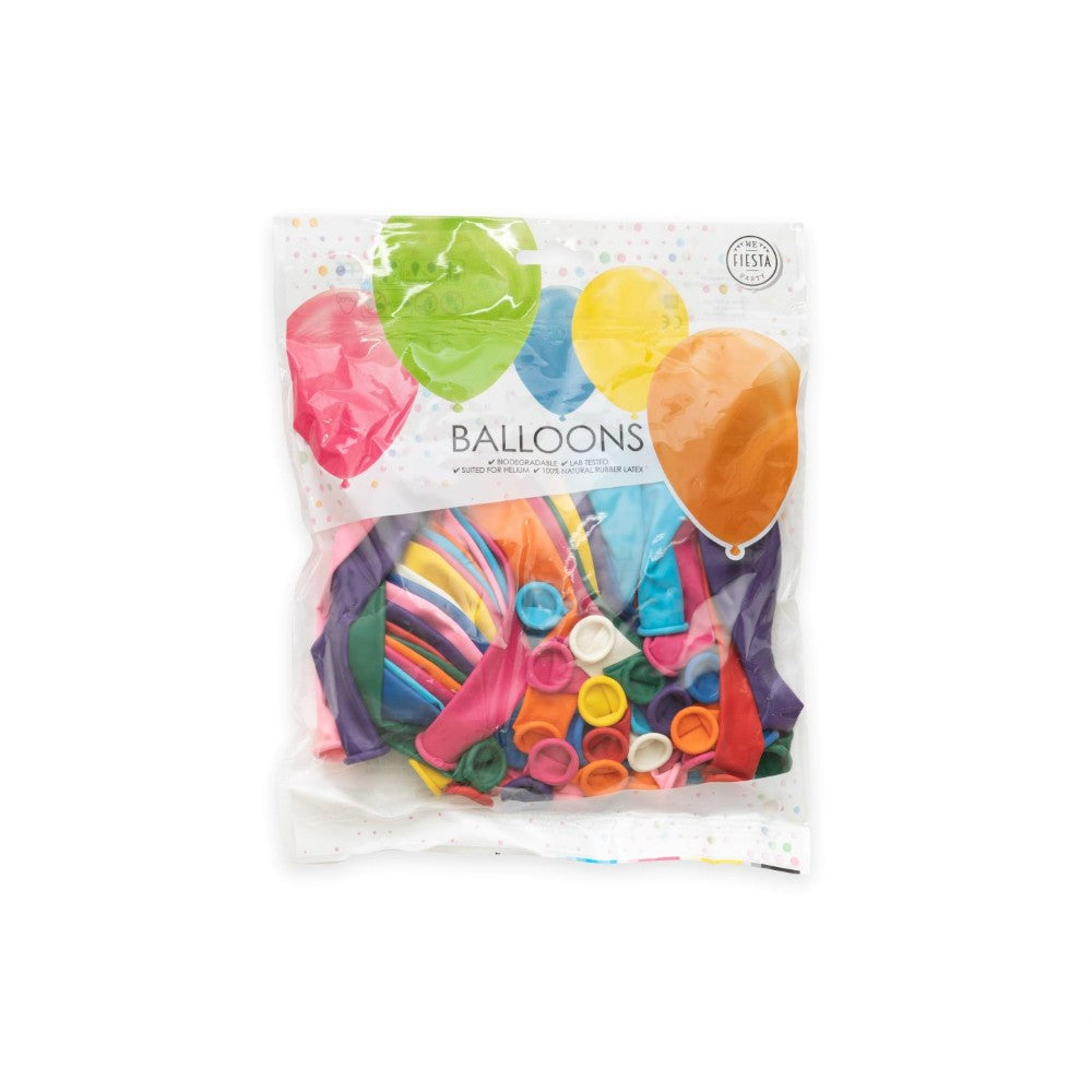 Luftballons-bunter-Mix-50-Stück-Ø-30-cm