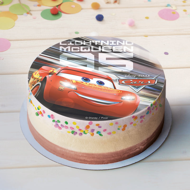 Tortenaufleger-Cars-3-Lightning-McQueen-Esspapier-Ø-20-cm