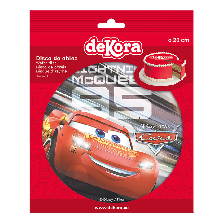 Tortenaufleger-Cars-3-Lightning-McQueen-Esspapier-Ø-20-cm
