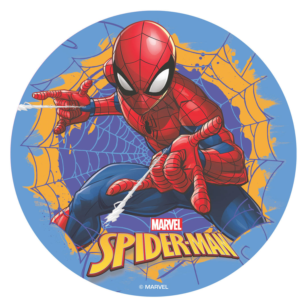 Tortenaufleger Spiderman aus Esspapier, Ø 20 cm