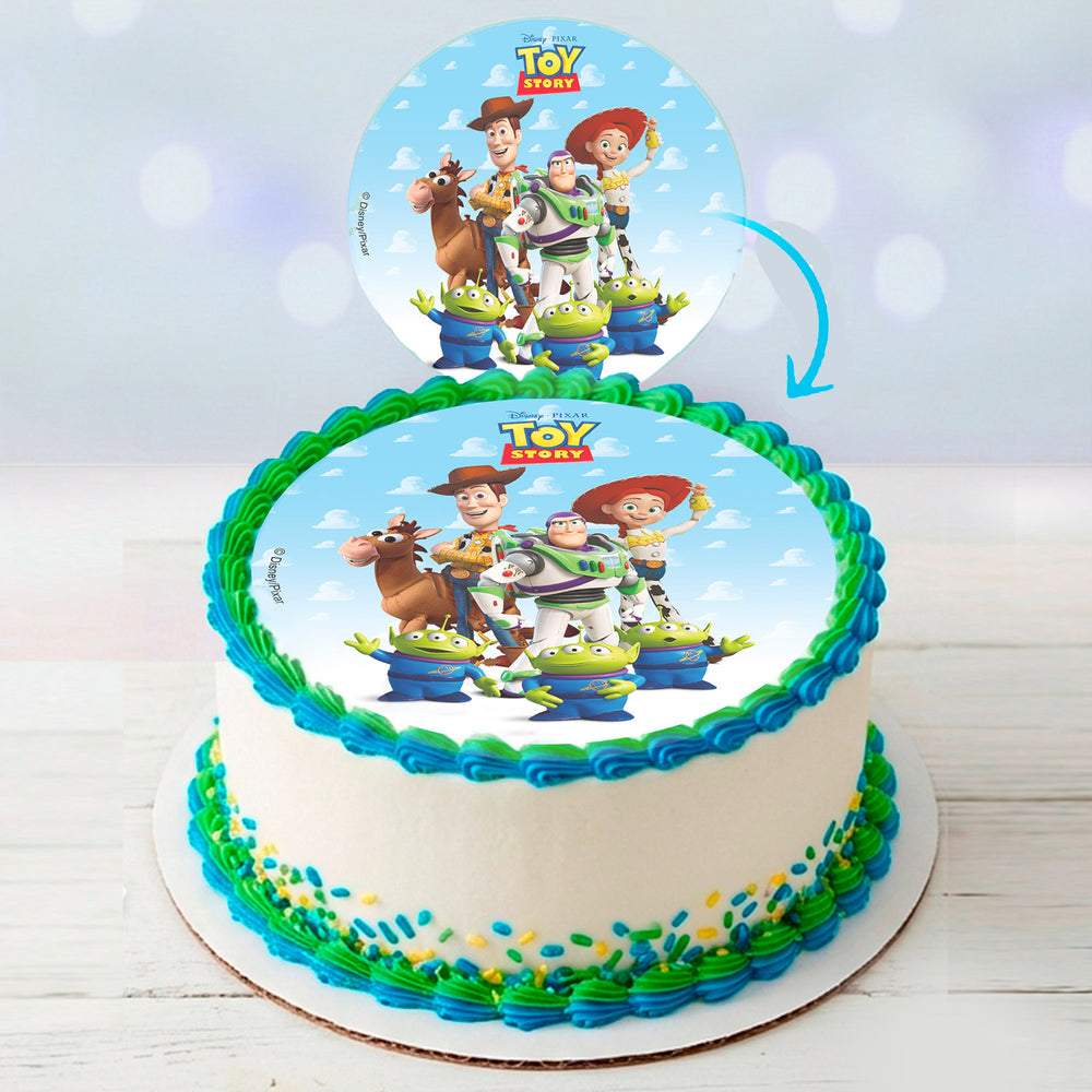 Tortenaufleger-Toy-Story-Esspapier-Ø-20-cm