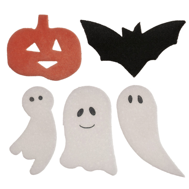 Essbare Muffin Topper Halloween, aus Esspapier, 4-5 cm, 128 Stück