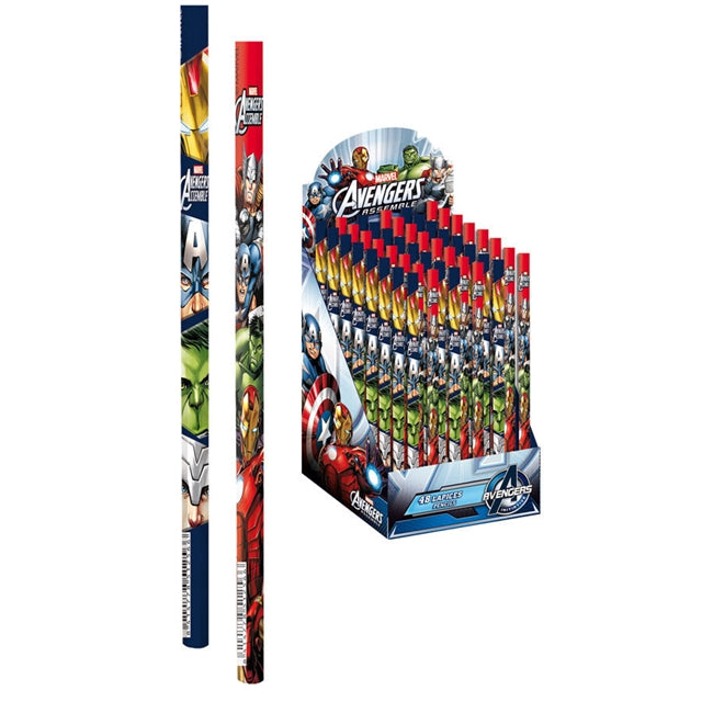 Bleistift mit Radiergummi, Avengers Superhelden, 1 Stück