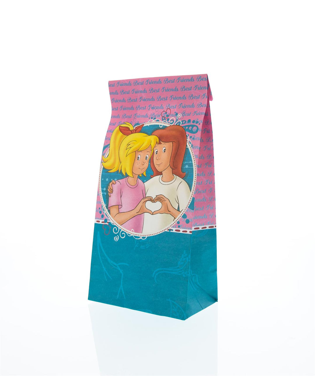 Bibi und Tina Party-Tüte Papier inkl. Sticker, 10er Pack kinderparties-shop