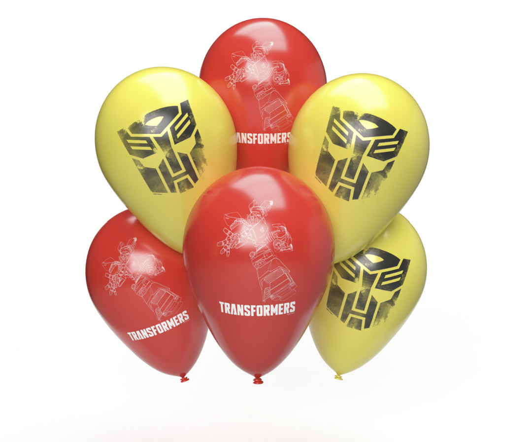 Transformers Latexballons, 10er Pack kinderparties-shop