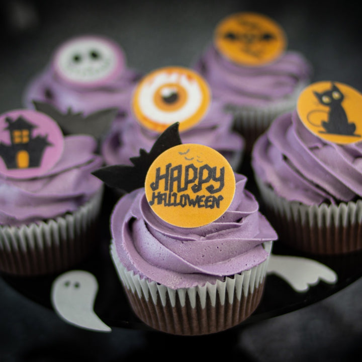 Essbare Muffinaufleger Halloween, 20 Stück, Ø 3.4 cm