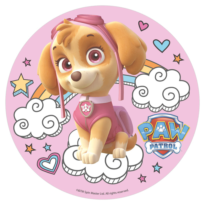 Tortenaufleger-Paw-Patrol-Skye-Esspapier-Ø-20-cm