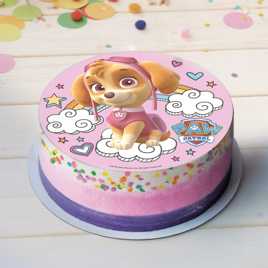 Tortenaufleger-Paw-Patrol-Skye-Esspapier-Ø-20-cm