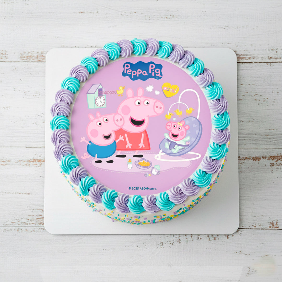 Tortenaufleger-Peppa-Pig-aus-Esspapier-Ø-20-cm