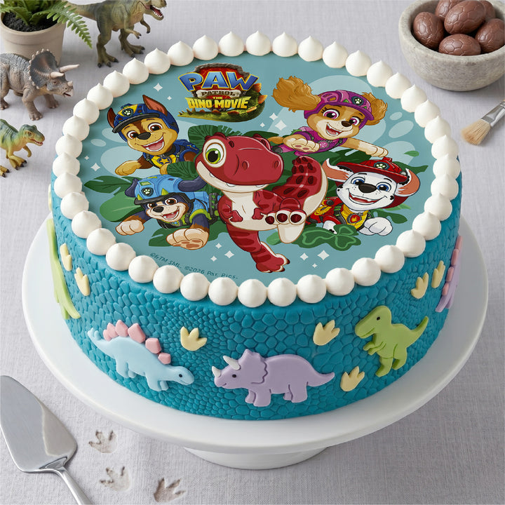Tortenaufleger Paw Patrol Dino Movie, Ø 20 cm