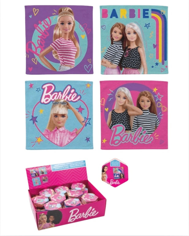 Magisches Handtuch Barbie, Mitgebsel, 1 Stück, zufälliges Motiv