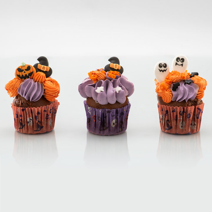 Essbare Zuckerfiguren Halloween, Kuchen & Muffin Deko, 12 Stück