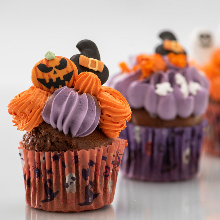 Essbare Zuckerfiguren Halloween, Kuchen & Muffin Deko, 12 Stück