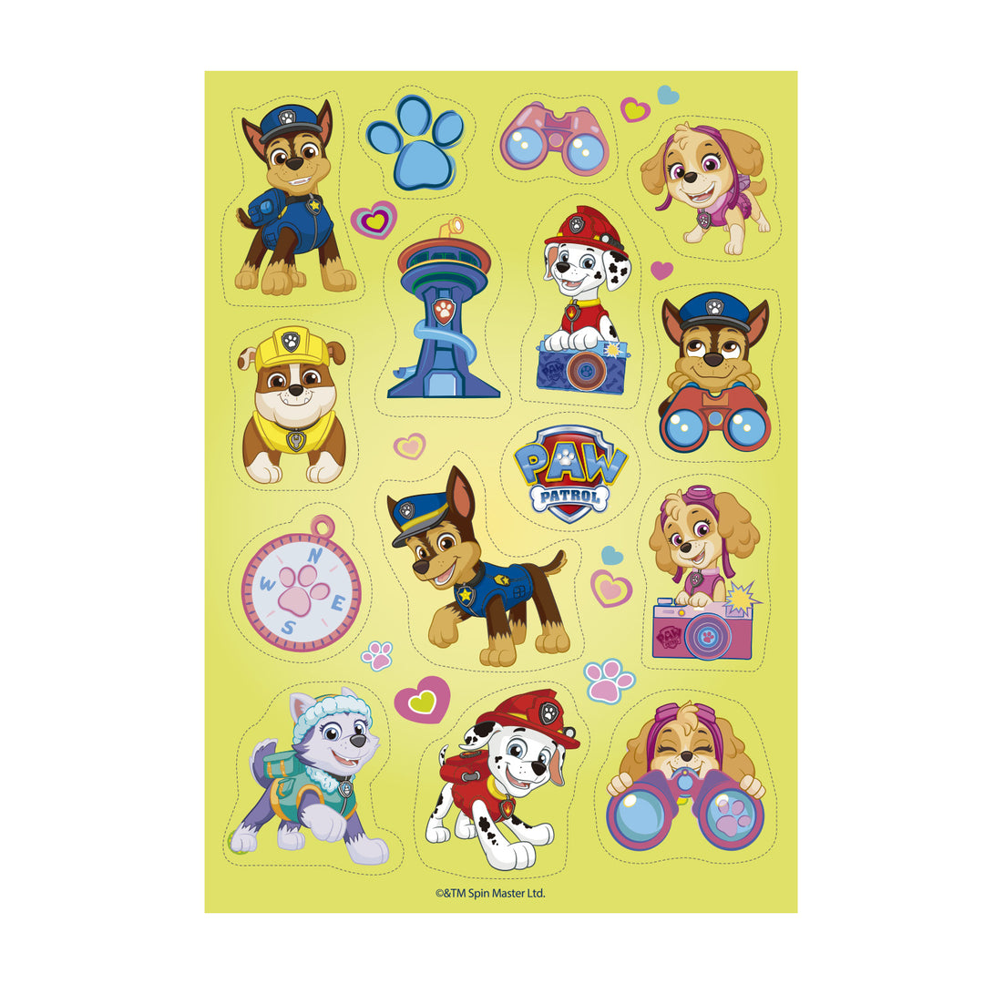 Essbare-Muffin-Topper-Paw-Patrol-Kuchen-Deko-vorgestanzt-15-Stück