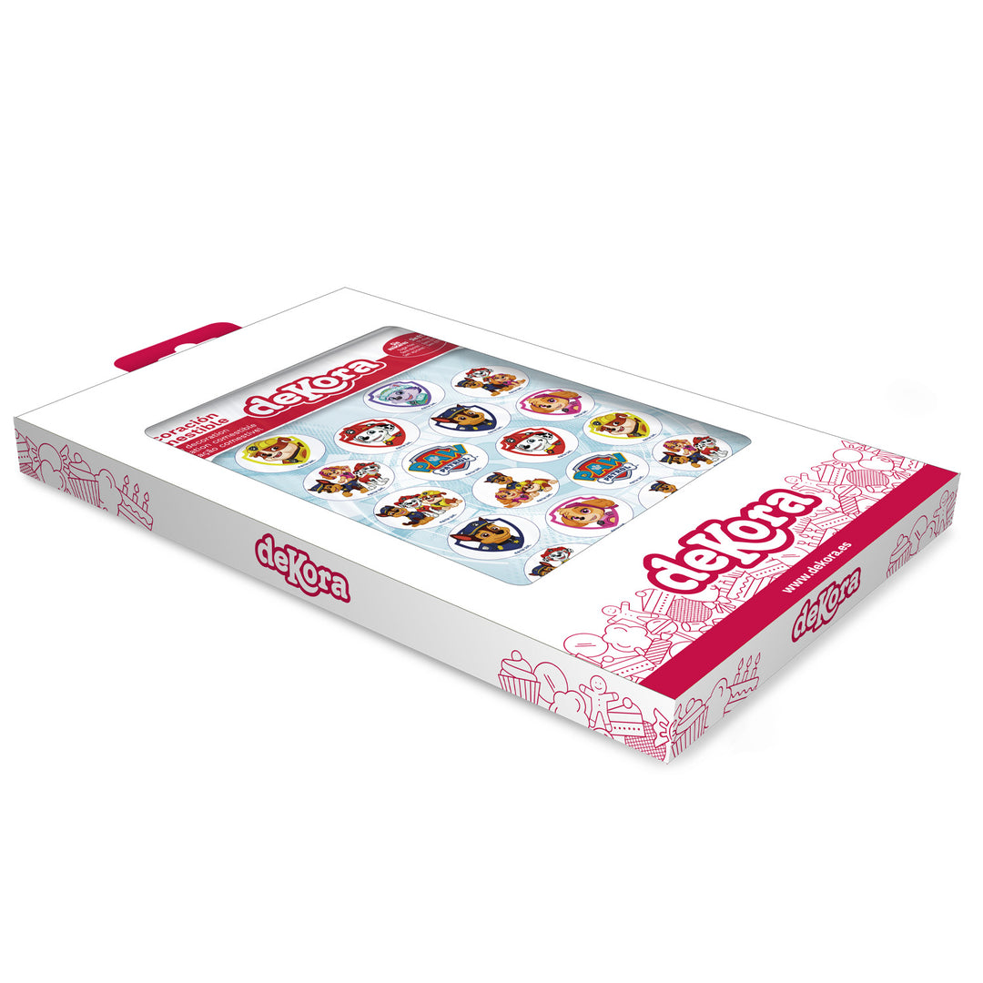Essbare Muffin Aufleger Paw Patrol, 20 Stück, Ø 3.4 cm