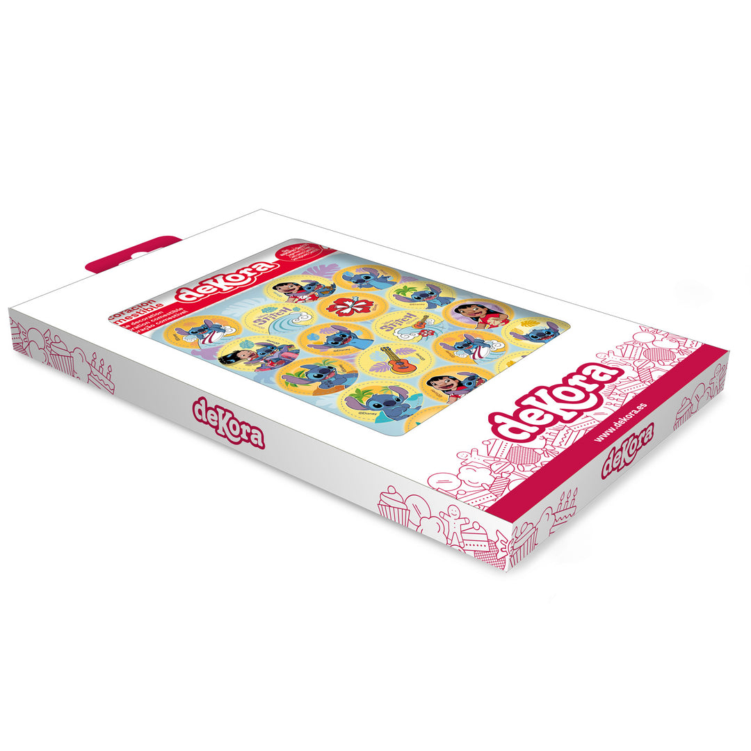 Lilo & Stitch Muffinaufleger aus Esspapier, 20 Stück, Ø 3.4 cm