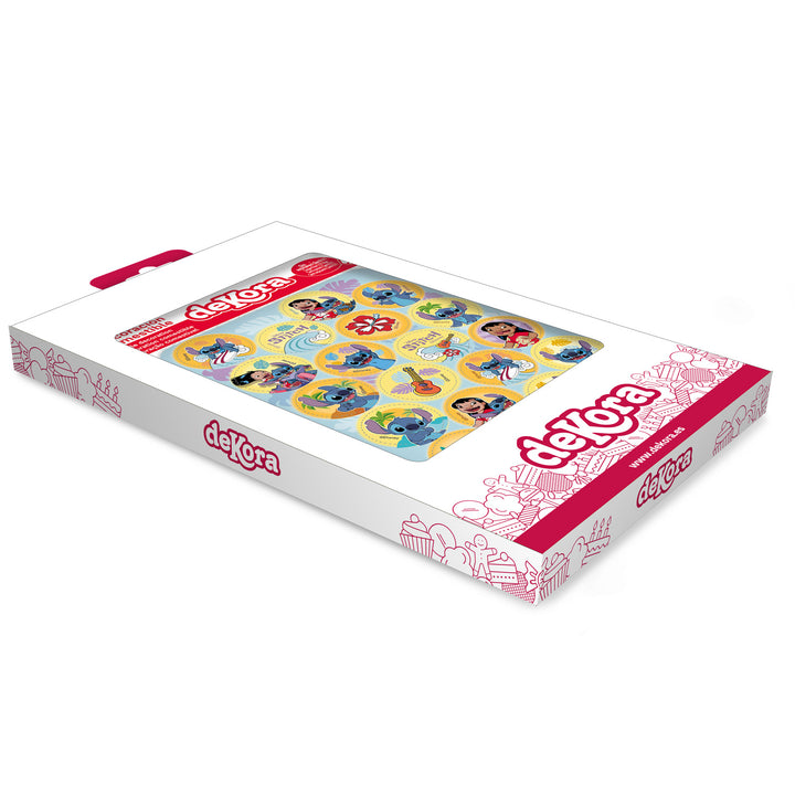 Lilo & Stitch Muffinaufleger aus Esspapier, 20 Stück, Ø 3.4 cm