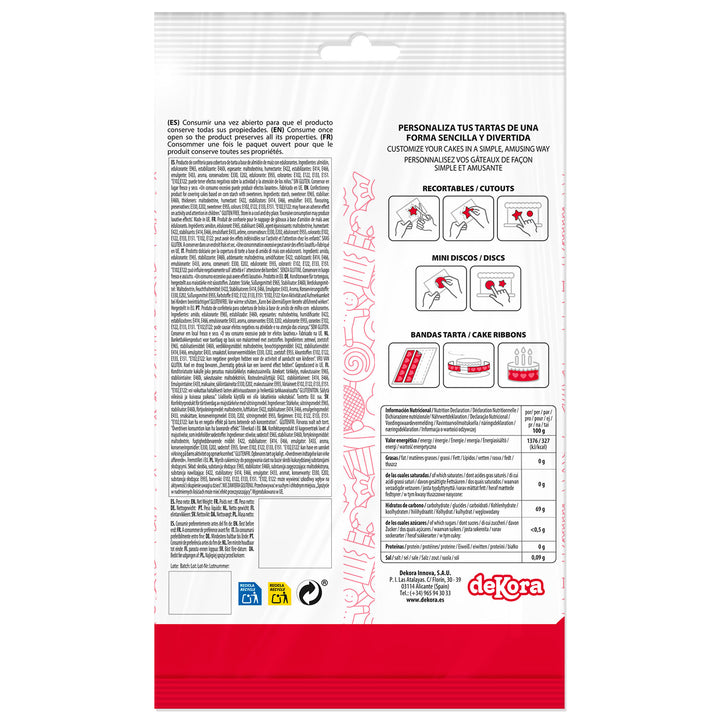 Essbares Tortenband Fussball, farbecht & ohne Zucker, 1 Bogen A5