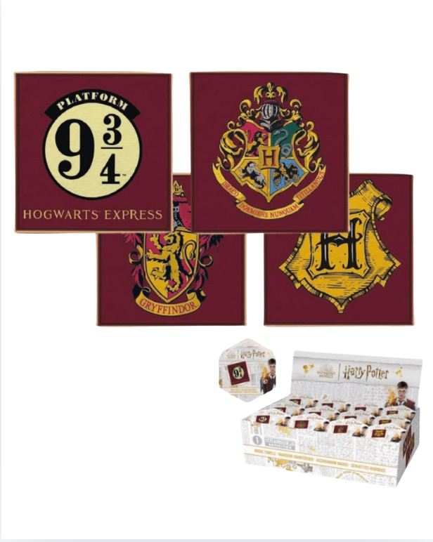 Magisches Handtuch Harry Potter, Mitgebsel, 1 Stück, zufälliges Motiv