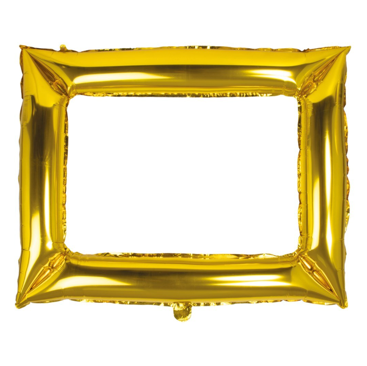 Goldener-Rahmen-Folienballon-Foto-Requisite-65-x-85-cm