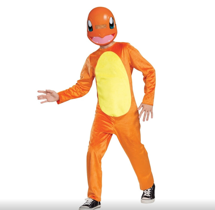 Pokemon-Charmander-Maske-Kostüm-Zubehör-21-x-28-x-6-35-cm-Kunststoff-Verstellbare-elastische-Träger-für-optimalen-Sitz