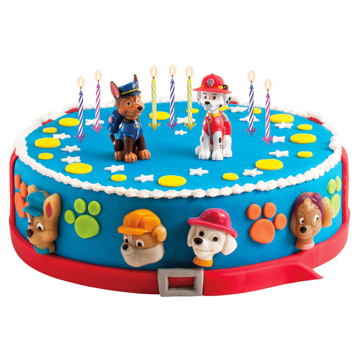 Paw-Patrol-Tortenfigur-Set-inkl-10-Kerzen-und-Halter-22-teilig