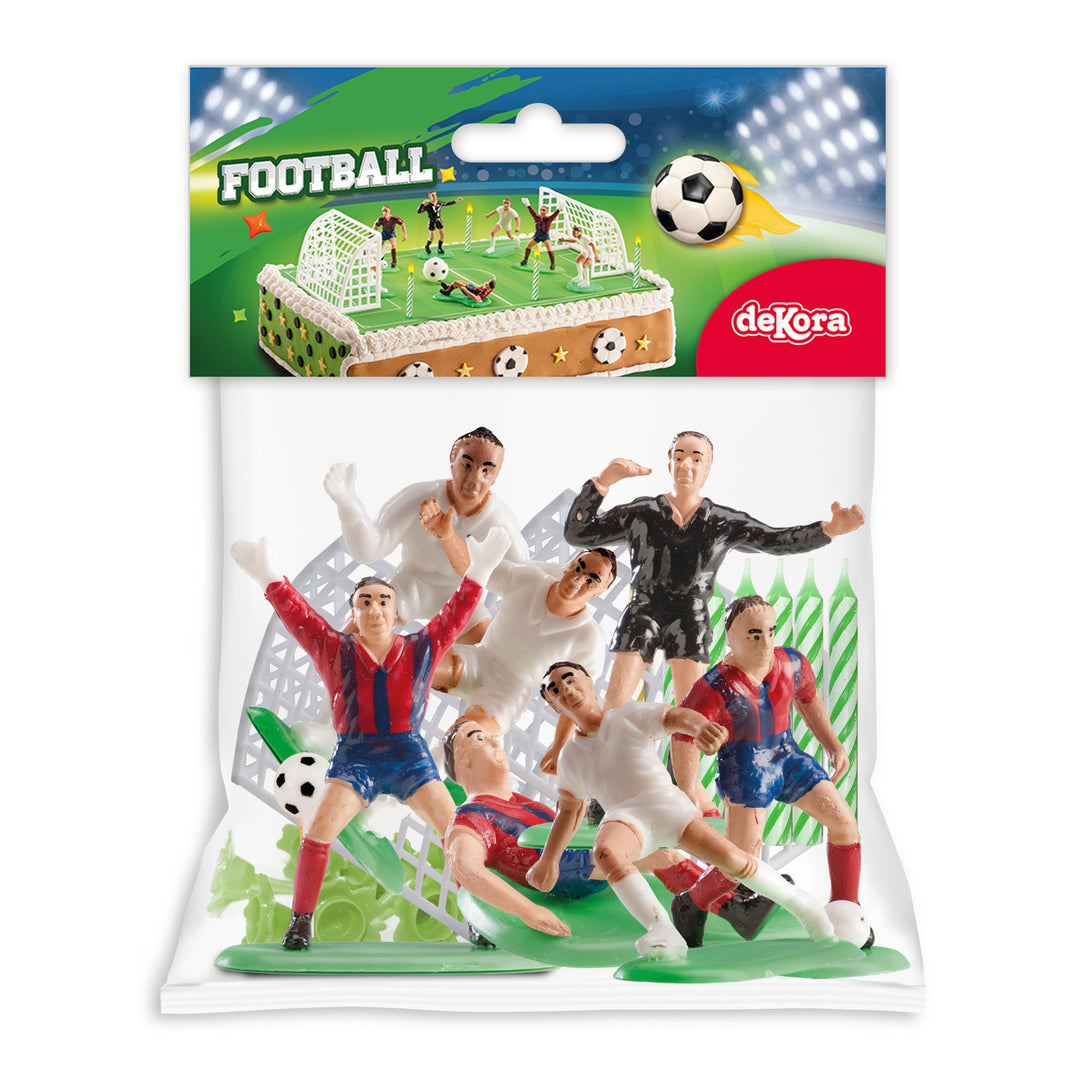 Fussball-Tortenfiguren-Set-Kuchendeko-mit-Kerzen-30-teilig