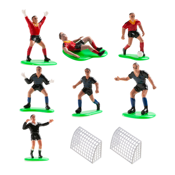 Fussball-Tortenfiguren-Set-Kuchendeko-9-teilig