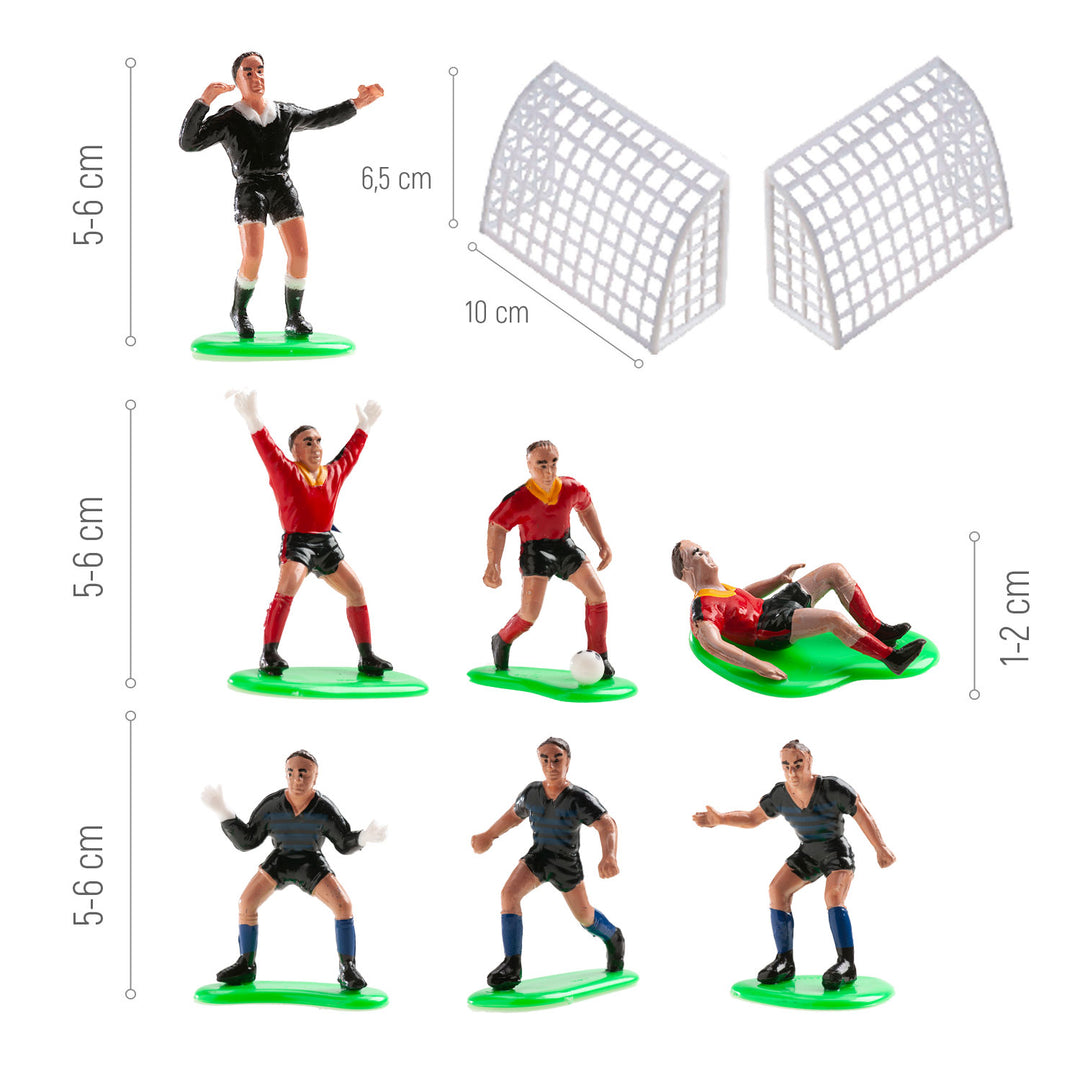 Fussball-Tortenfiguren-Set-Kuchendeko-9-teilig
