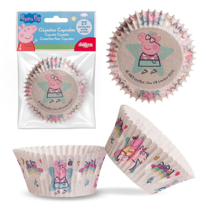 Muffinförmchen-Peppa-Wutz-25-Stück-Ø-5-cm