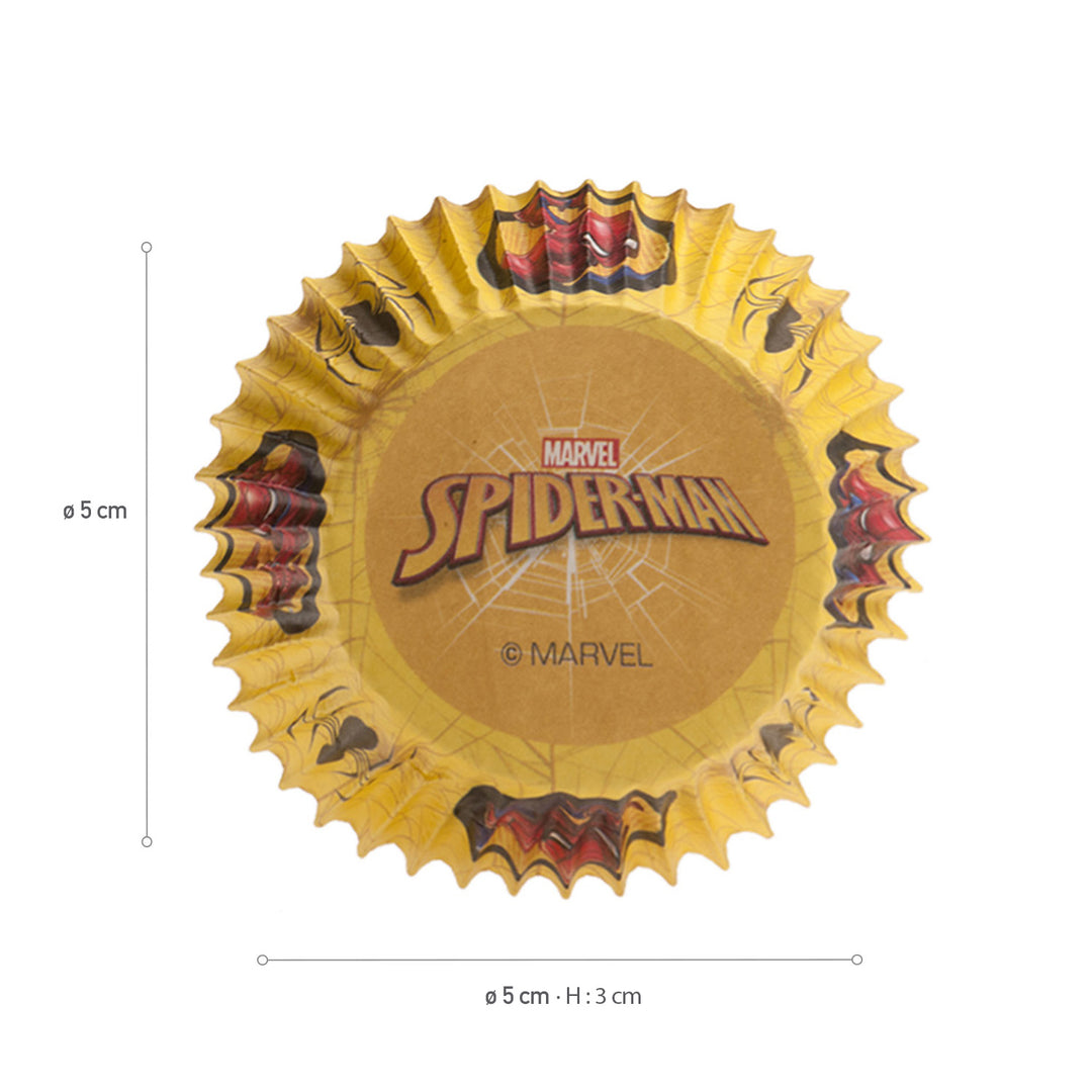 Muffinförmchen-Spiderman-25-Stück-Ø-5-cm