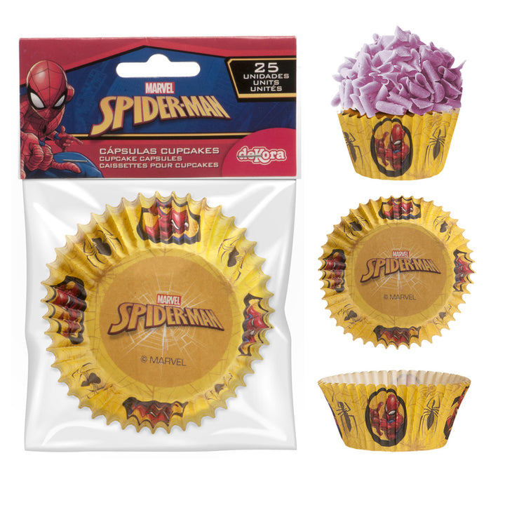 Muffinförmchen-Spiderman-25-Stück-Ø-5-cm
