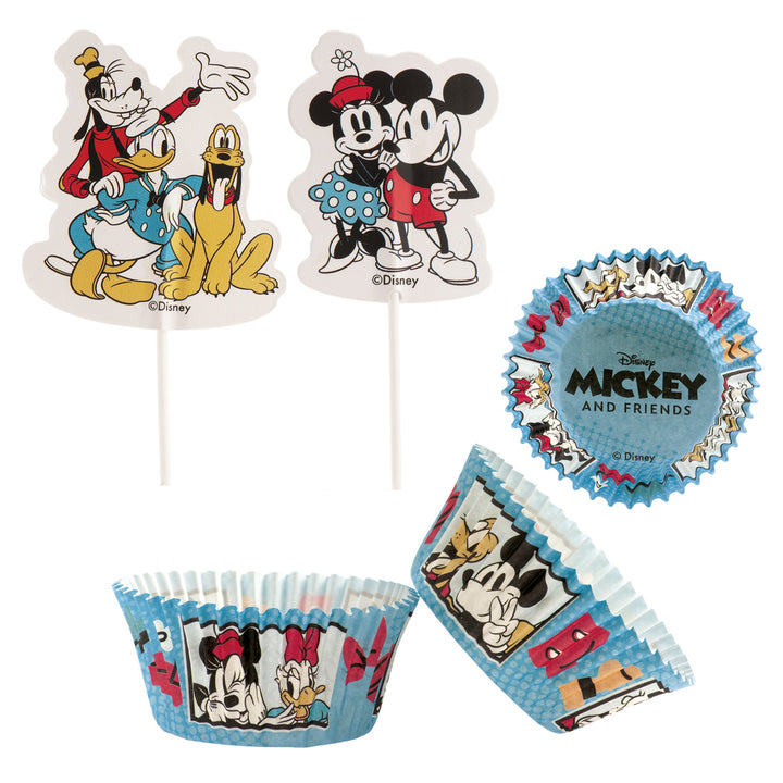 Micky-Maus-Muffin-Set-mit-Picker-48-teilig-für-24-Muffins