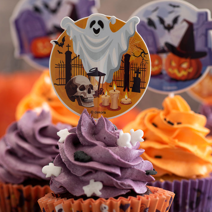 Halloween-Muffin-Set-Muffinförmchen-&-picker-48tlg-für-24-Muffins