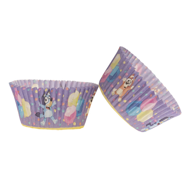 Muffinförmchen Bluey und Bingo, 25 Stück, Ø 5 cm
