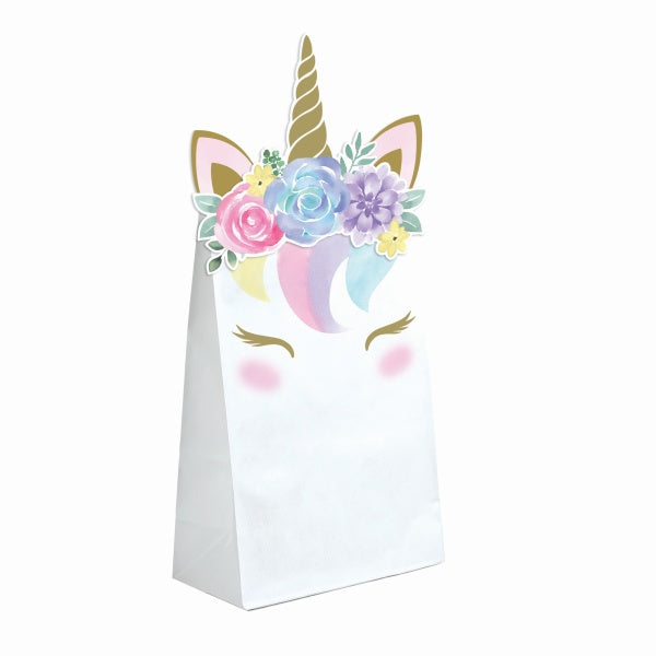 Baby Einhorn Partytüten, 8er Pack kinderparties-shop