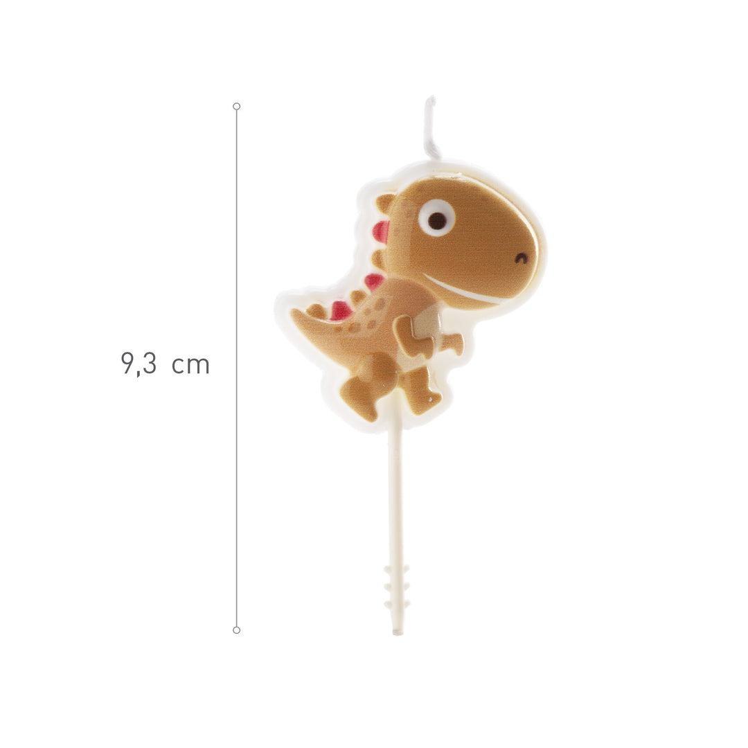 Geburtstagskerzen-Set-Dino-4er-Pack