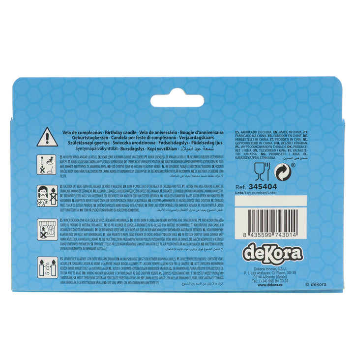 Geburtstagskerzen-Set-Dino-4er-Pack