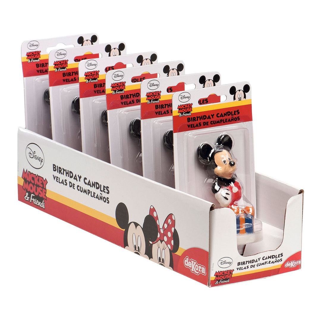 3D Mickey Maus Kuchenkerze, Disney Figur, 1 Stück