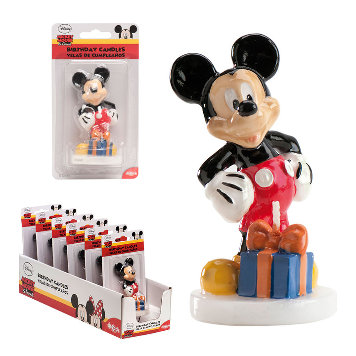 3D Mickey Maus Kuchenkerze, Disney Figur, 1 Stück