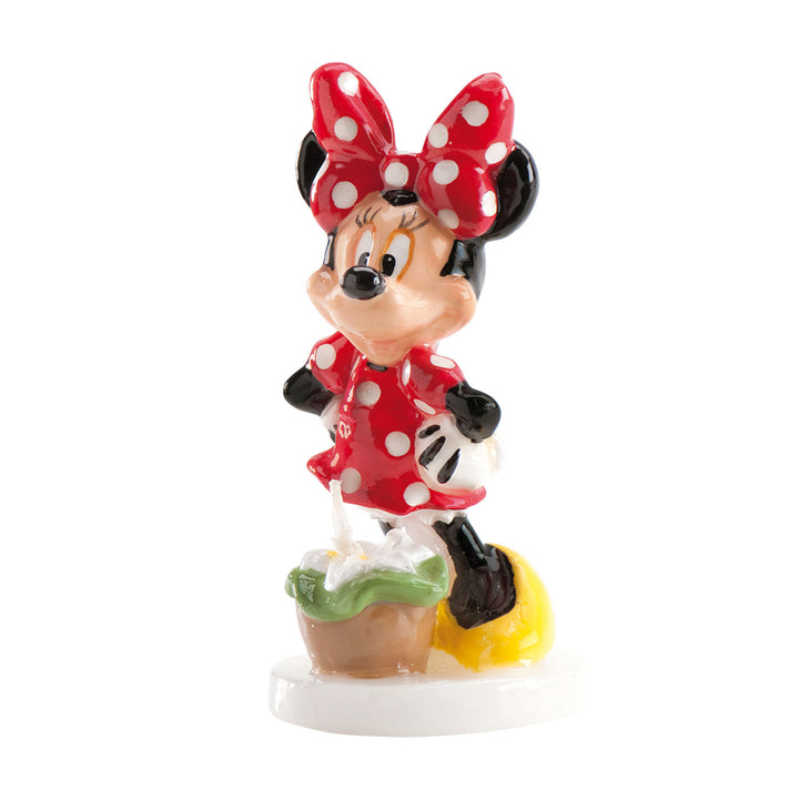 Minnie Maus Kuchenkerze 3D, Disney Motivkerze, 1 Stück
