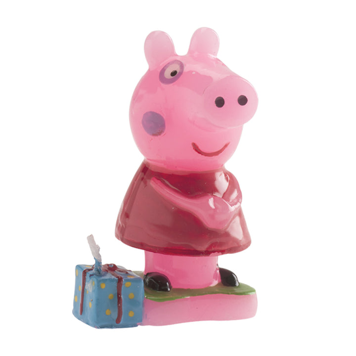 3D Kuchenkerze Peppa Wutz, 1 Stück, 8 cm