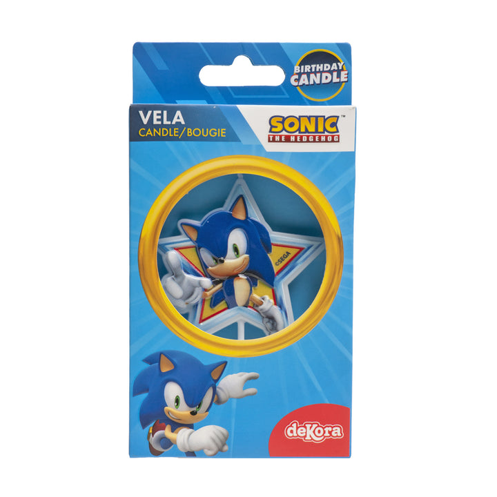 Kuchenkerze Sonic, 1 Stück