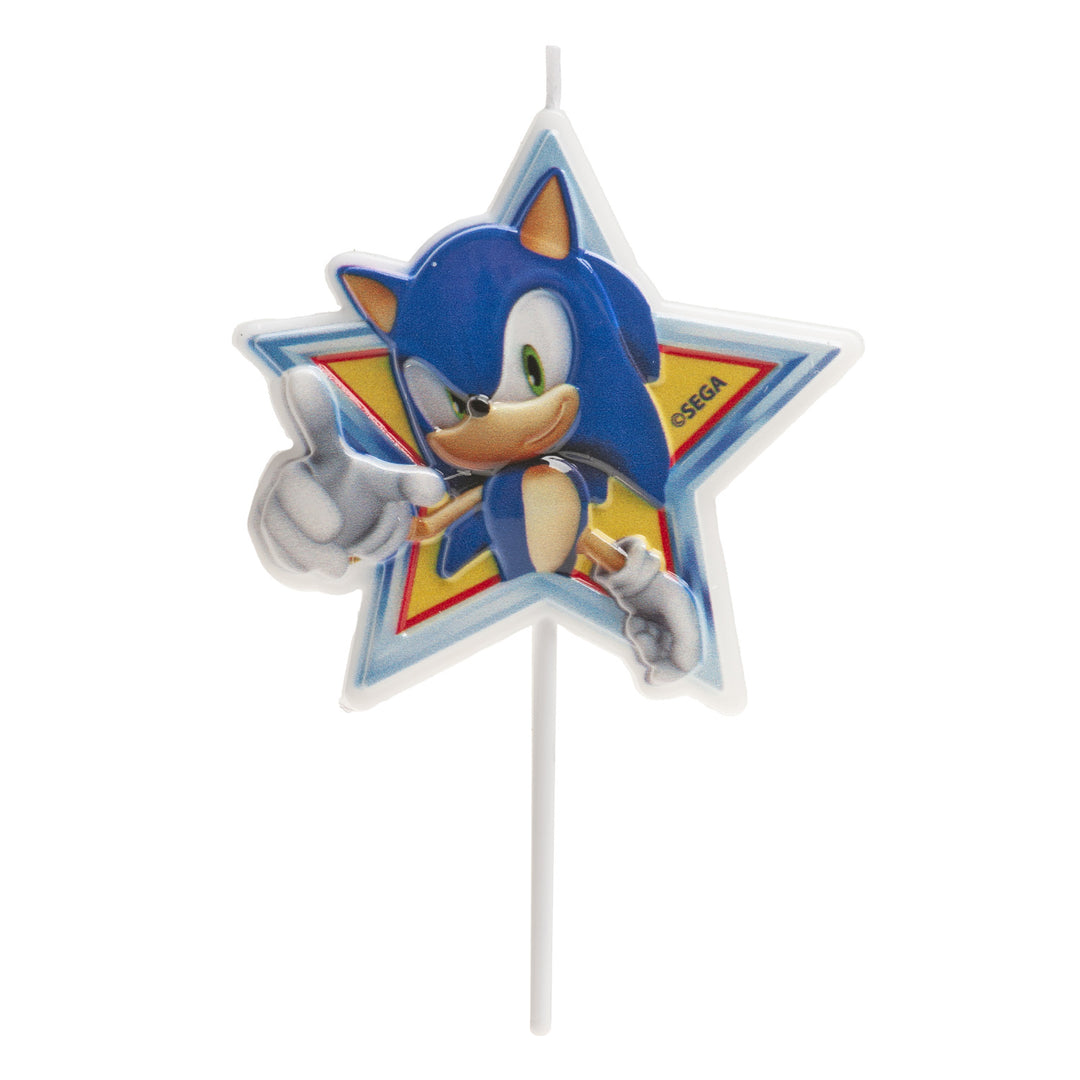 Kuchenkerze Sonic, 1 Stück