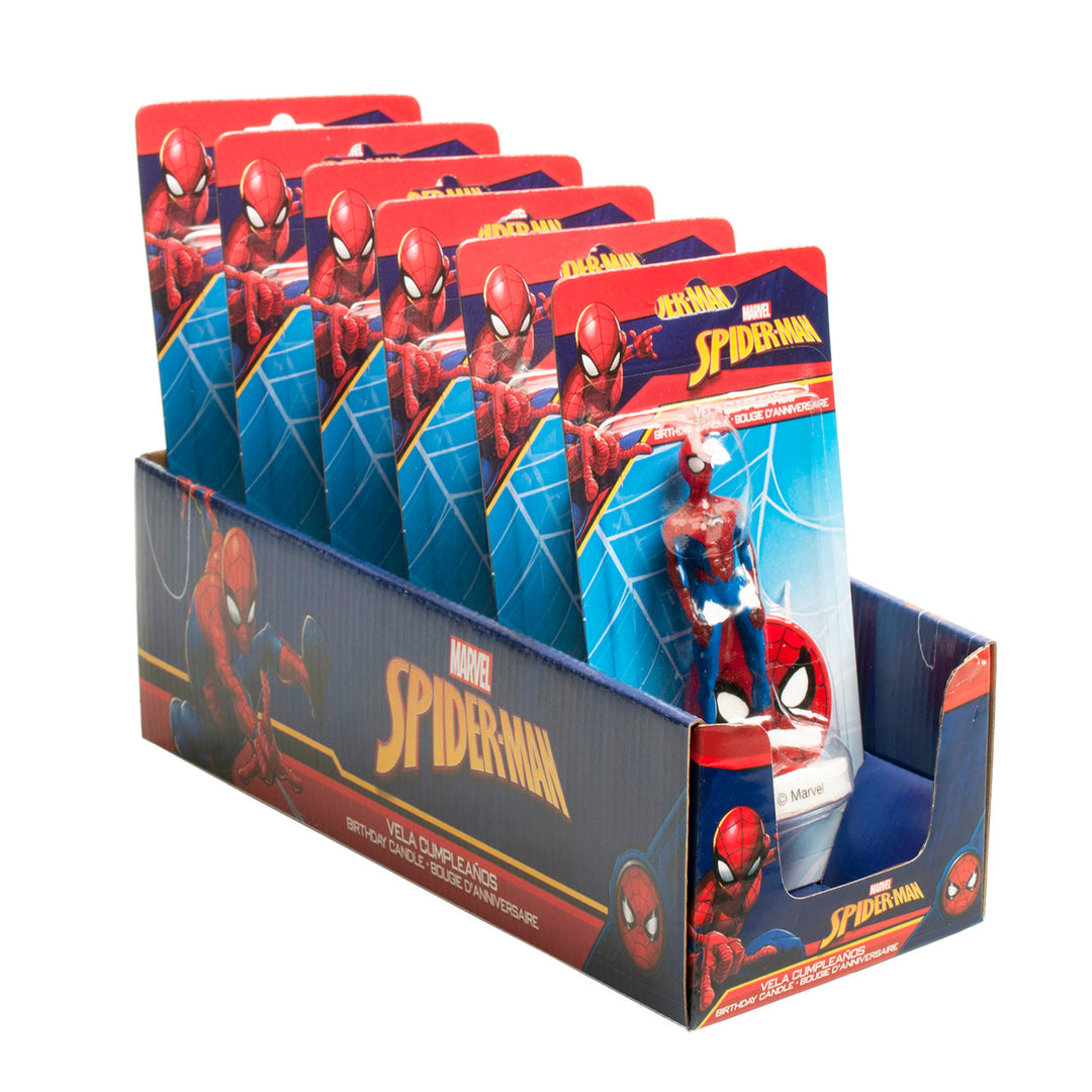 Spiderman-Geburtstagskerze-3D-Motivkerze-9-cm