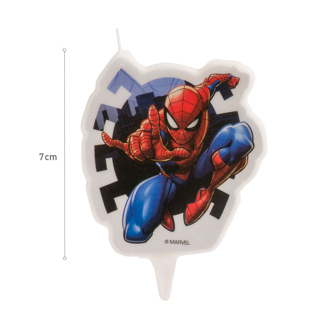 Spiderman-2D-Geburtstagskerze-7-cm