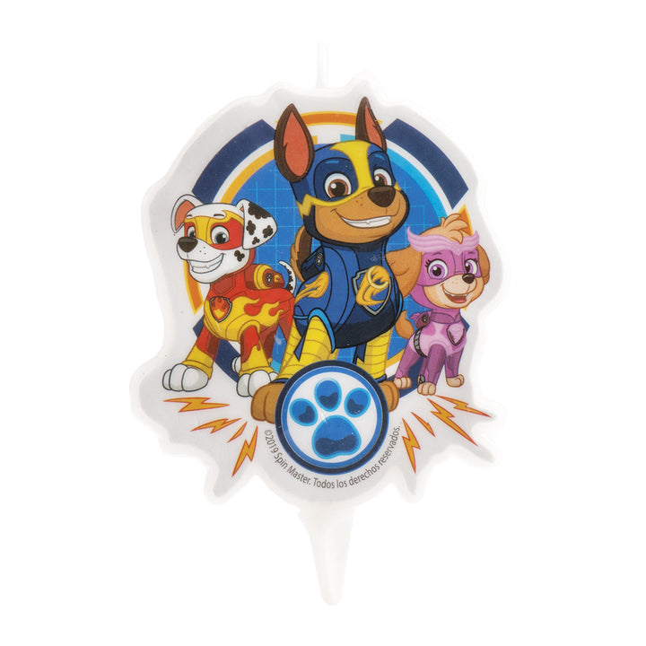 Figurenkerze Paw Patrol, Kuchenkerze mit Chase, Marshall & Skye