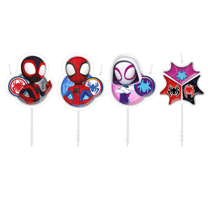 Geburtstagskerzen-Spidey-and-His-Amazing-Friends-4-Stück